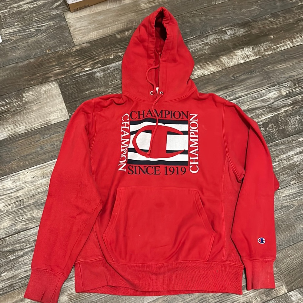 champion reverse weaves hoodie